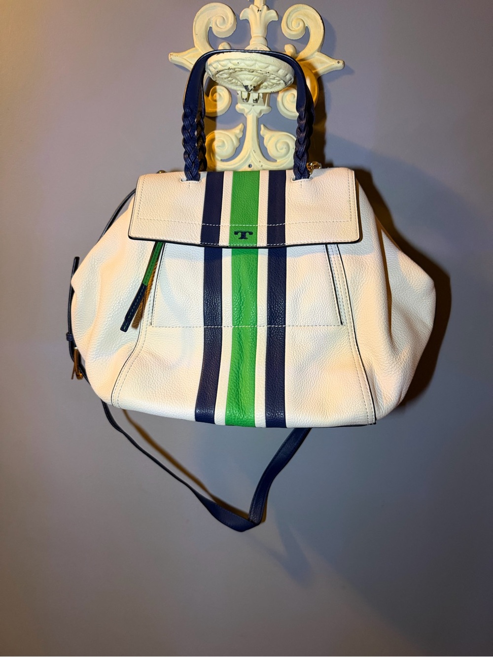 Tory Burch Half Moon Satchel NWOT